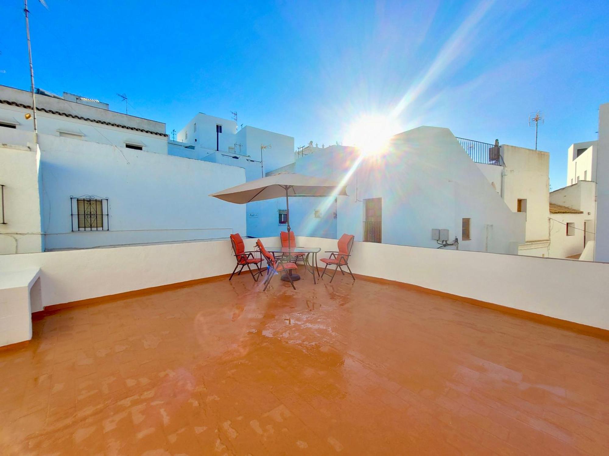 Casa La Aurora Apartment Vejer de la Frontera Luaran gambar